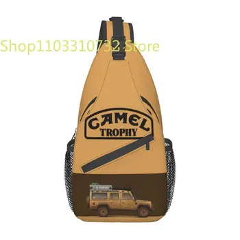 Повседневный рюкзак через плечо с логотипом Camel Trophy, мужские наплечные нагрудные сумки для путешествий, езды на велосипеде