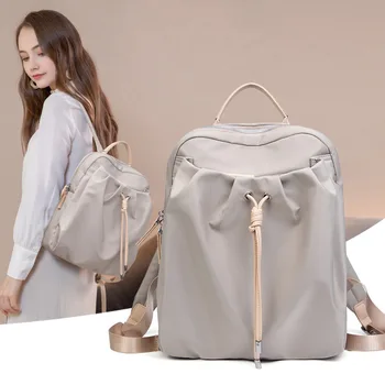 Модный Водонепроницаемый Оксфордский женский рюкзак, модная противоугонная школьная сумка, дизайнерская женская дорожная сумка через плечо большой емкости