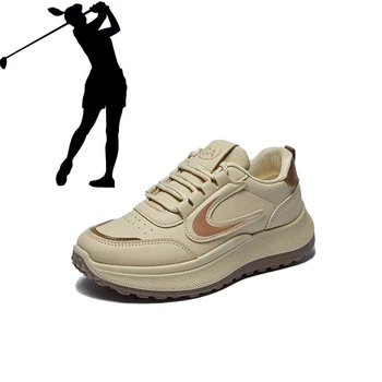 Новые женские туфли для гольфа, классическая уличная удобная обувь для ходьбы, классические кроссовки для девочек