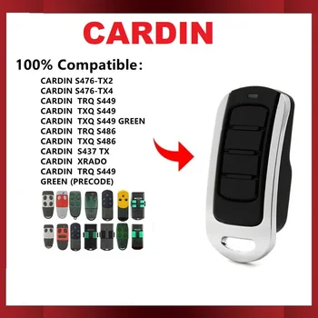 Клон CARDIN S437 TX2 TX4 /S486 QZ1 QZ2 QZ3 /S449 QZ1 QZ2 QZ3 QZ4 Пульт дистанционного управления гаражными воротами CARDIN Remote Control 433,92 МГц
