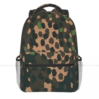 Камуфляжный рюкзак Back To School в горошек, школьный рюкзак для мальчиков и девочек, дорожный мягкий рюкзак, повседневная сумка для ноутбука