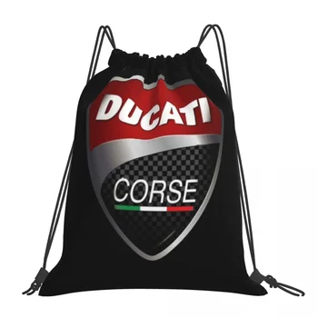 Ducati Corse Гоночный Рюкзак Ducati Портативная Сумка На Шнурке С Завязками, Карманная Спортивная Сумка, Сумки Для Книг Для Мужчин И Женщин, Студентов