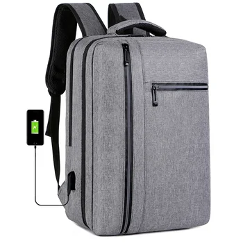 Новый многофункциональный деловой рюкзак большой емкости, мужские водонепроницаемые рюкзаки, сумка для мужчин, рюкзак для путешествий с USB-разъемом