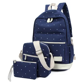 Рюкзак, сумка-портмоне, набор сумок для уменьшения давления, набор сумок для девочек-подростков, студенток, детей