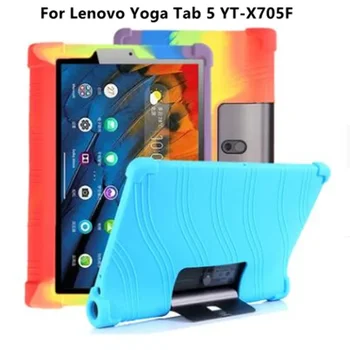 Мягкий Силиконовый Чехол Для планшета Lenovo Yoga Tab5 YT-X705F, Резиновый Чехол Для планшета Lenovo Yoga Tab 5 X705 2019, Защитная Крышка Funda Skin