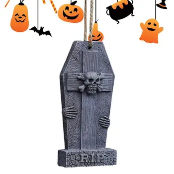 Подвеска на надгробии, Пугающий захватывающий Орнамент на надгробии, знак, Садовый декор на Хэллоуин для лужайки, Камина, обеденного стола, гостиной