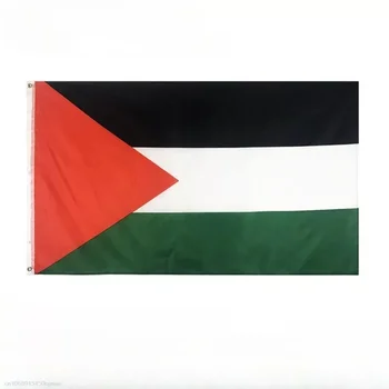 90x150 см Флаг Палестины Флаг Палестины Размахивают руками Флаги различных стран