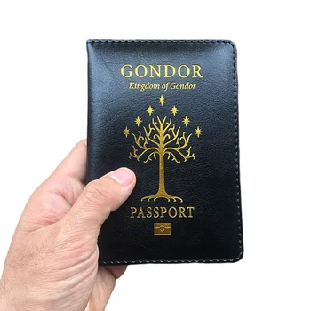 Кожаная трендовая обложка для паспорта, удостоверения личности, для кругосветного путешествия, защитный чехол для городских документов, держатель для карт для мужчин и женщин, семья