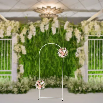 Металлическая подставка для свадебной арки, подставка для декораций из воздушных шаров и цветов, реквизит для вечеринки по случаю дня рождения