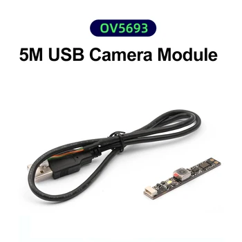 Модуль Камеры с Автоматической Фокусировкой 5MP 2K CMOS OV5693 High Speed 30fps 67Degree 62*9mm Mini USB Веб-Камера Для Промышленной Видео UVC Камеры