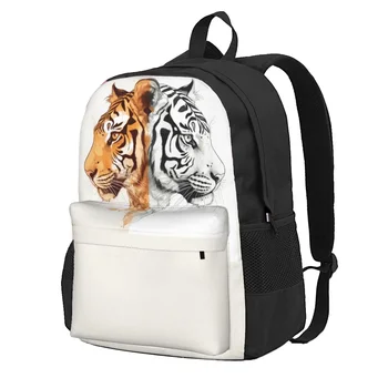Рюкзак Tiger, походные рюкзаки с двумя сторонами, дизайнерские легкие школьные сумки унисекс, рюкзак уличной одежды