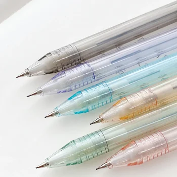 Ins Простой автоматический карандаш для письма 0,5 мм механический карандаш Школьные принадлежности милые корейские канцелярские принадлежности для письма