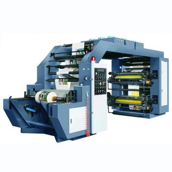 Высокоскоростные флексографские принтеры Печатная машина с управлением ПЛК Бумажный стаканчик 6-цветное оборудование для флексографской печати Поставщик производственной линии