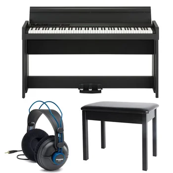 (НОВАЯ СКИДКА) Цифровое пианино Korg C1 Air Bluetooth с 88 клавишами и клавиатурой Hammer Action 3 + наушники