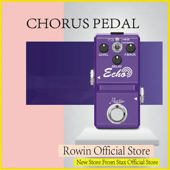 Rowin LN-314 ECHO Mini Delay Гитарная педаль эффектов Ture Bypass Цельнометаллический корпус