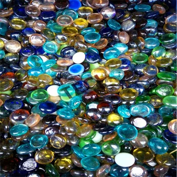 ручной стеклянный камень стеклянные шарики декоративные стеклянные шарики для аквариума