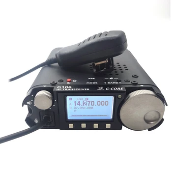 XIEGU G106C 5 Вт КВ-приемопередатчик QRP SDR-приемопередатчик SSB/CW/AM В трех режимах Приема широковещательной передачи WFM
