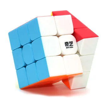 Qiyi Warrior S 3*3 Скоростной Волшебный Куб Без Наклеек Развивающая Игрушка-Головоломка Cube Cubo Magico Профессиональная Антистрессовая Детская Игрушка