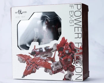 Трансформация железной фабрики IF EX-51 Powerglide, фигурка Сапсана, робот-игрушка с коробкой