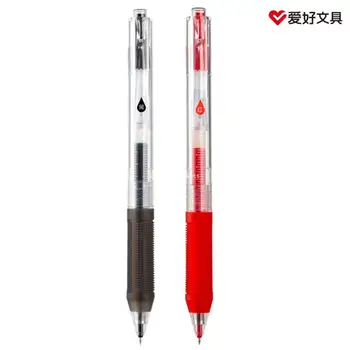Ручка-роллер Прямая ручка с жидким гелем, жидкая ручка-роллер 0,5 мм, жидкий шариковый гель, быстросохнущая ручка для письма, прямая поставка