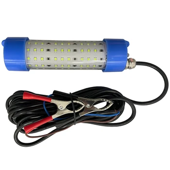 12V 60W/75W Высокомощные приманки led лампа для подводной рыбалки squid fishing light pesca led fish attracting light
