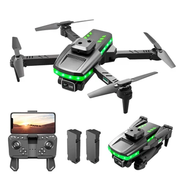 Мини-дрон S160 с камерой 4K HD С возможностью обхода препятствий с четырех сторон, давление воздуха фиксированной высоты, профессиональные складные игрушки-квадрокоптеры