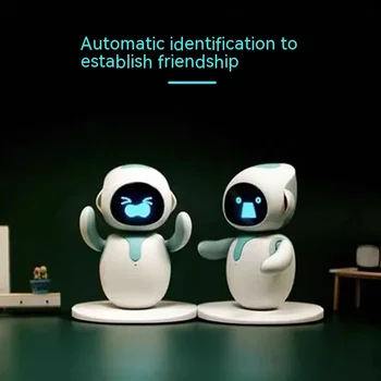 Интеллектуальный робот Eilik Эмоциональное взаимодействие Головоломка с искусственным интеллектом Электронные игрушки Настольный Питомец-компаньон Машина Собака Подарок для детей