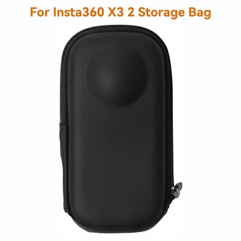 Жесткий Чехол Для Переноски Защитная Коробка для Insta360 ONE X3 X2 Mini Shell Box PU Защитная Дорожная Сумка для камеры Insta 360 X3 2