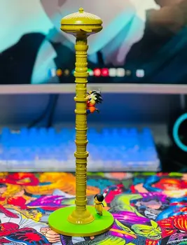 Аниме Dragon Ball Детство Гоку Калинда Альпинистская Башня ПВХ Фигурки Модель Игрушки Статуя Подарок для ребенка 33 см