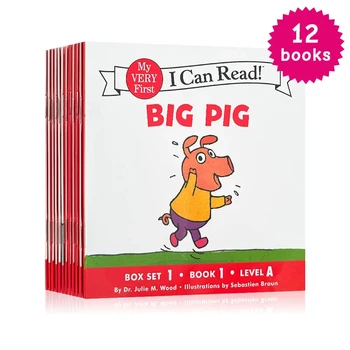 Libros My Very First Berenstain Bears Познавательная Английская книжка с картинками для детей 12 Книг, которые я Умею читать По акустике