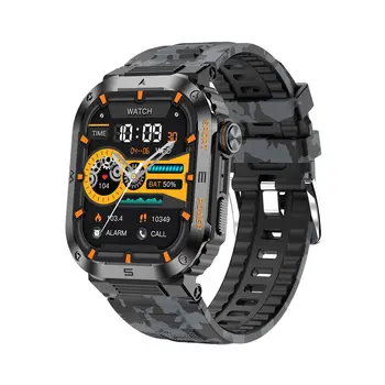 для Samsung Galaxy S23 + S23 Ultra S23 FE Смарт-часы с 2,01-дюймовым HD-дисплеем Bluetooth Voice Smart Watch, прочные военные часы
