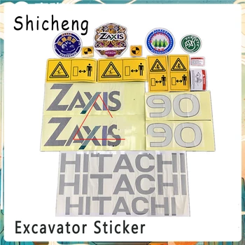 Автомобильная наклейка 2023 для экскаватора Hitachi Zax50/60/70/90/120/200/230/270/330/400-6 Внешние Аксессуары
