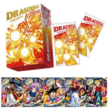 Коллекционная карта Dragon Ball Journey to the Galaxy Goku Saiyan Vegeta Trading Proxy Аниме Битва Флэш-карты Детские Подарки Игрушки