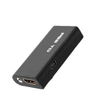 Портативный аудио-видео Конвертер, совместимый с PS2 и HDMI, Адаптер, совместимый с HDMI Кабель для SONY PlayStation 2, Запчасти Plug And Play