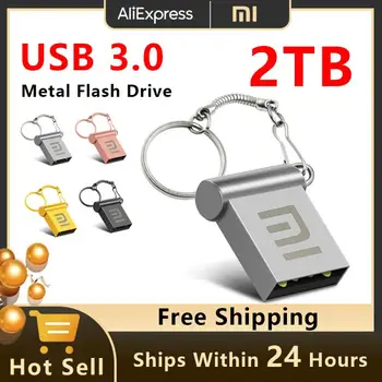 Xiaomi U Disk 2 ТБ 1 ТБ 512 ГБ USB 3,0 Флэш-Накопитель Type-C Интерфейс Мобильного Телефона Компьютер Взаимная Передача Портативная USB-Память