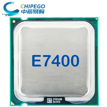Процессор Core 2 Duo E7400 2,8 ГГц/ 3 М /1066 МГц, настольный процессор LGA775, работающий на 100% МЕСТЕ.