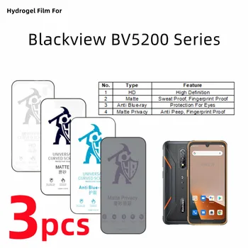 3шт HD Гидрогелевая Пленка Для Blackview BV5200 Матовая Защитная Пленка Для Экрана Blackview BV5200 Pro Eye Care Anti Spy Защитная Пленка