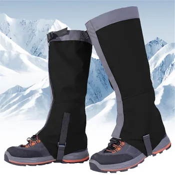 Высококачественный Уличный Снежный Наколенник Лыжные гетры Пешие Прогулки Альпинистские Гетры для ног Защита Спортивная безопасность Водонепроницаемые Гетры для ног