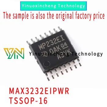 10 шт./ЛОТ Оригинальный подлинный MAX3232EIPWR TSSOP-16 Микросхема линейного драйвера/приемника RS-232 IC