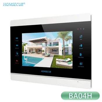 HOMSECUR 4-проводной 7-дюймовый HD Внутренний монитор BA04H для видеодомофона серии HDK