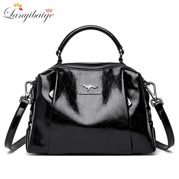 Роскошная дизайнерская брендовая сумка-мессенджер, женская высококачественная кожаная сумка, модная сумка через плечо, новая женская сумка-тоут, портмоне для использования