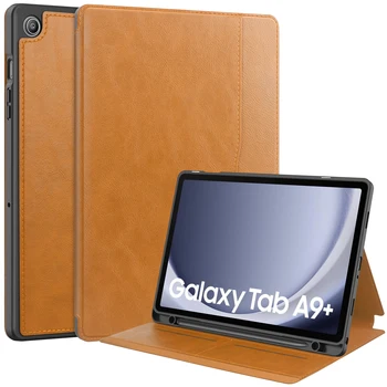 Деловой чехол для Samsung Galaxy Tab A9 Plus SM-X216 SM-X210 SM-X218, планшет со стилусом