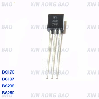 10ШТ BS170 TO-92 TO92 BS107 BS107A BS250 BS208 новый триодный транзистор