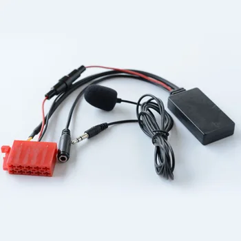 Кабель аудиоадаптер Длиной 27 см, кабель 5-12 В, беспроводной Carplay с микрофоном, аксессуары для автомобильной электроники, долговечный