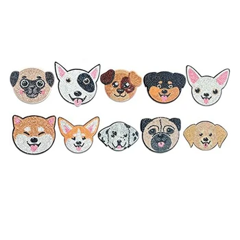 Подставки для рисования с бриллиантами для собак DIY Набор подставок для рисования с бриллиантами для домашних собак с держателем