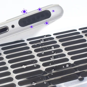 Универсальная пылезащитная сетка для динамика телефона, водонепроницаемая наклейка на наушник, сетка от пыли для динамика Samsung, защитная пленка для наушников Xiaomi