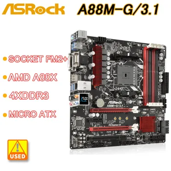 Разъем FM2 + материнская плата AMD A88X ASRock A88M-G / 3.1 4XDDR3 64GB USB 3.1 M.2 USB 3.1 Micro ATX С поддержкой процессора A8 AD8650 A10 AD680