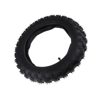 Комплект резиновых шин и внутренней трубки черного цвета 2.50-10 для CRF50 PW50, новый