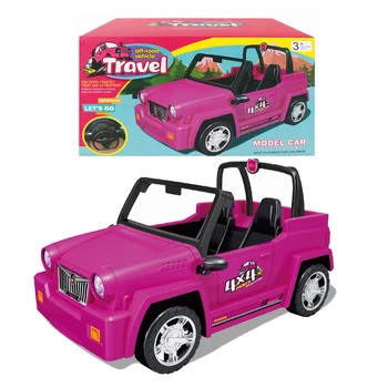 Аксессуары для куклы 11,8 дюйма Автомобиль Jeep SUV Модель автомобиля 2 сиденья Забавная реалистичная игрушка для девочек в стиле путешествий на День рождения Рождественский подарок