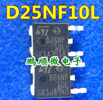 20шт оригинальный новый STD25NF10L D25NF10L полевой МОП-транзистор N-канальный 25A 100V TO-252
